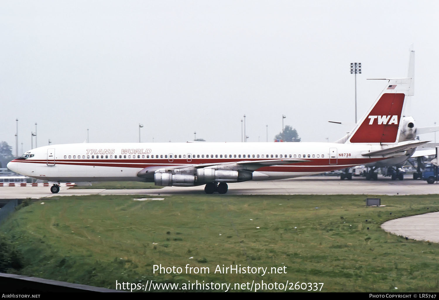 Aircraft Photo of N8738 | Boeing 707-331B | Trans World Airlines - TWA | AirHistory.net #260337