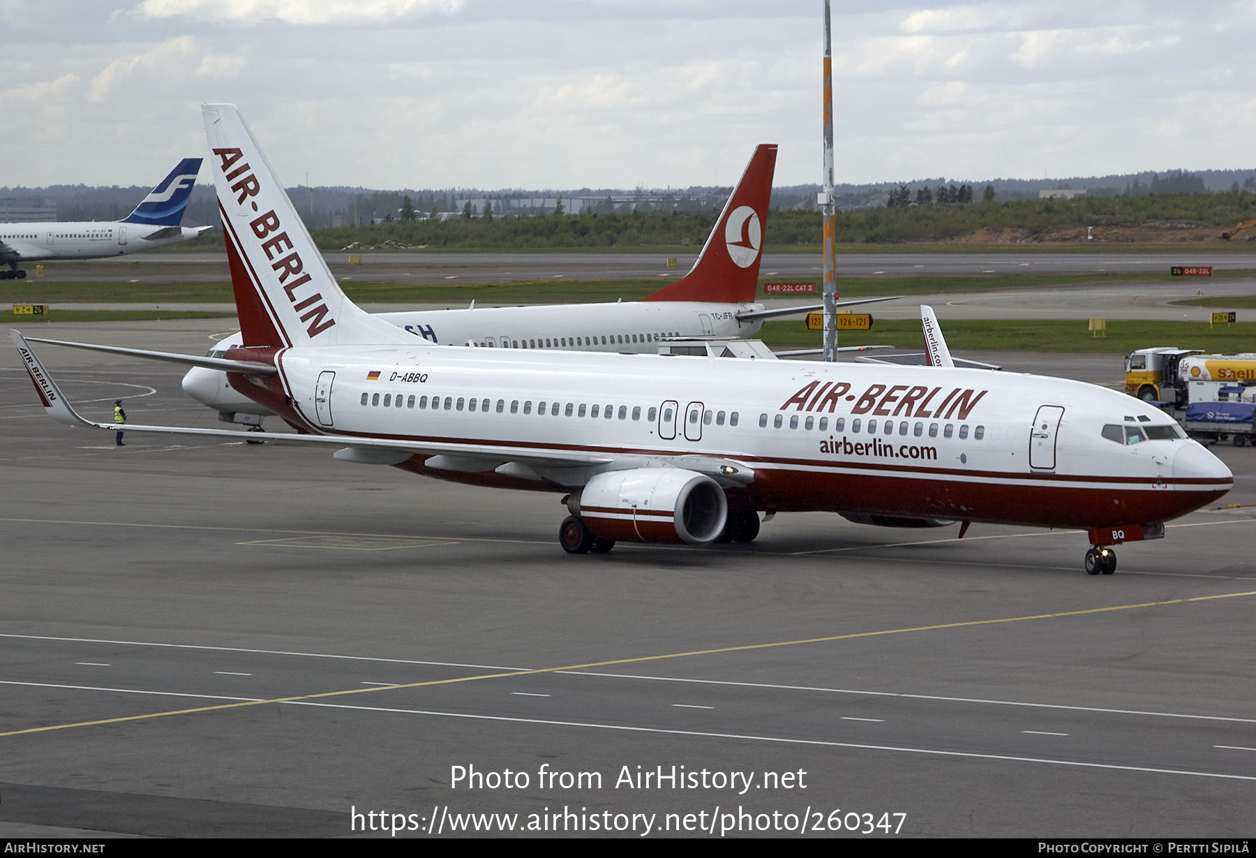 Aircraft Photo of D-ABBQ | Boeing 737-86N | Air Berlin | AirHistory.net #260347