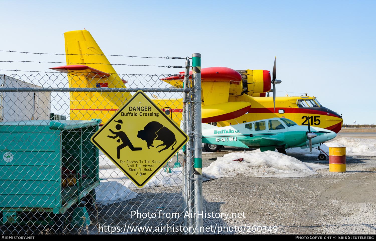 Airport photo of Yellowknife (CYZF / YZF) in Northwest Territories, Canada | AirHistory.net #260349