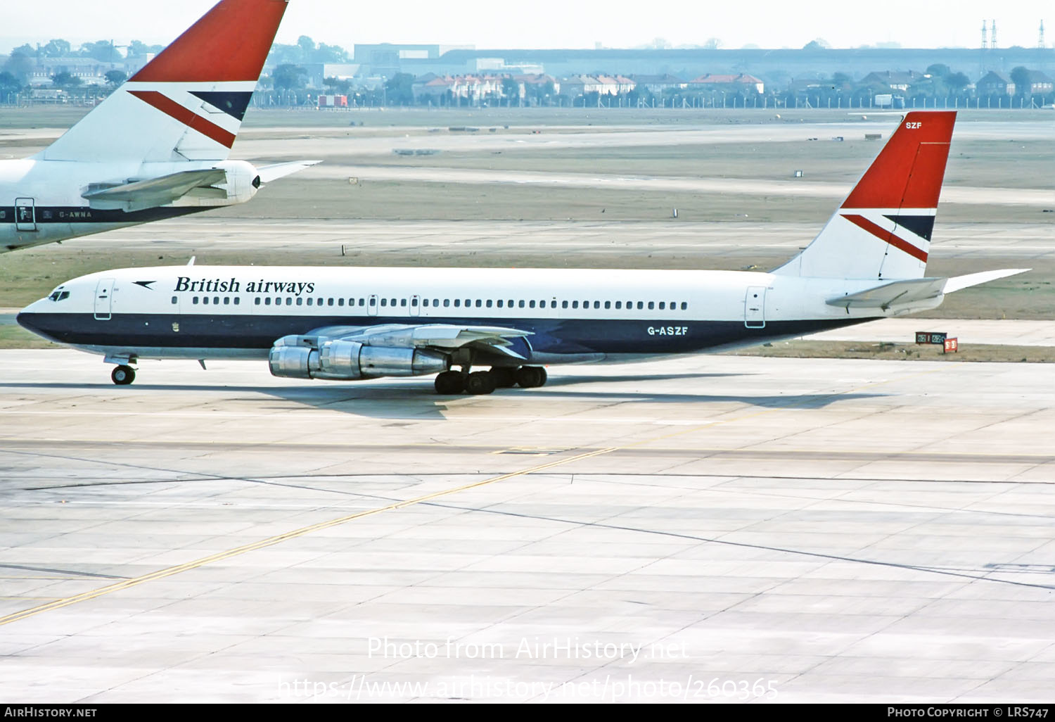 Aircraft Photo of G-ASZF | Boeing 707-336C | British Airways | AirHistory.net #260365