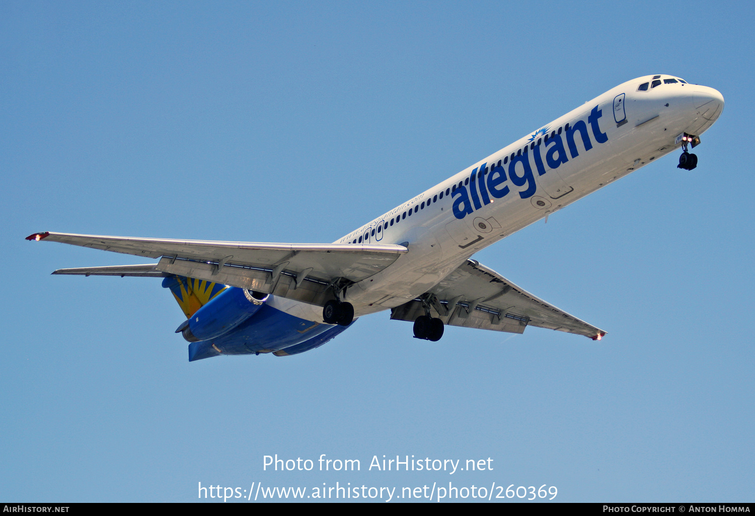 Aircraft Photo of N881GA | McDonnell Douglas MD-83 (DC-9-83) | Allegiant Air | AirHistory.net #260369