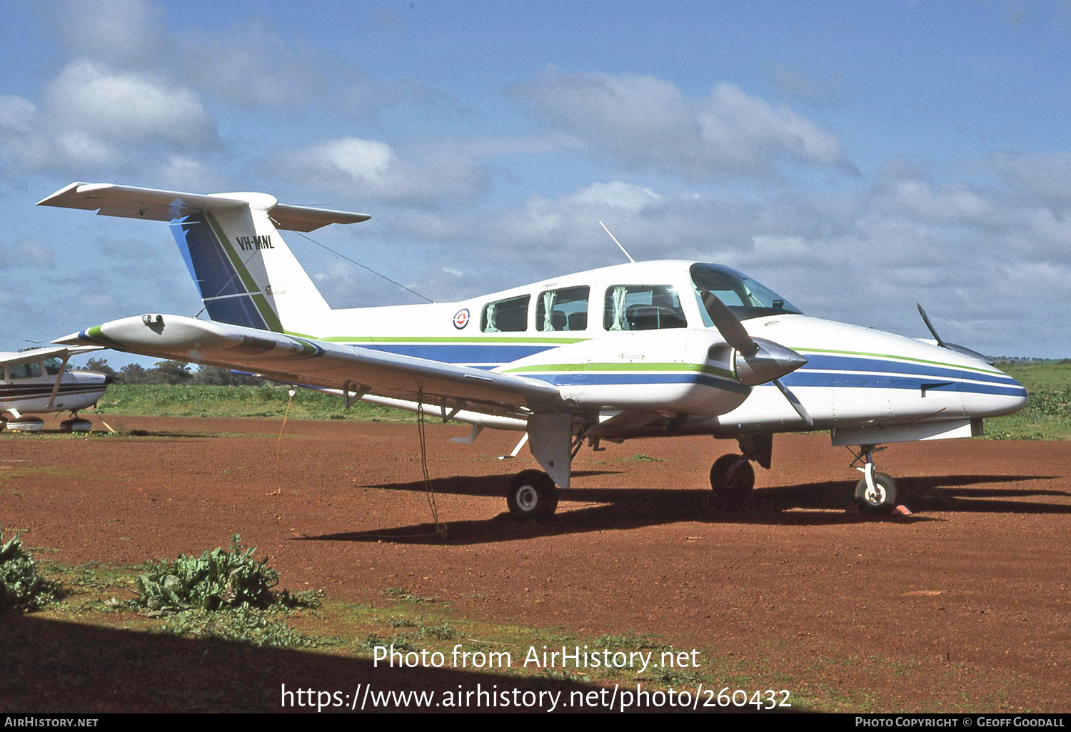 Aircraft Photo of VH-MNL | Beech 76 Duchess | AirHistory.net #260432