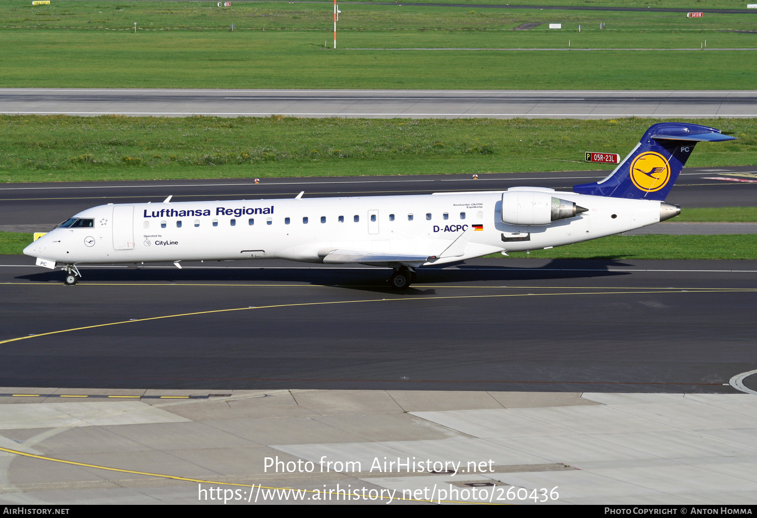 Aircraft Photo of D-ACPC | Bombardier CRJ-701ER (CL-600-2C10) | Lufthansa Regional | AirHistory.net #260436