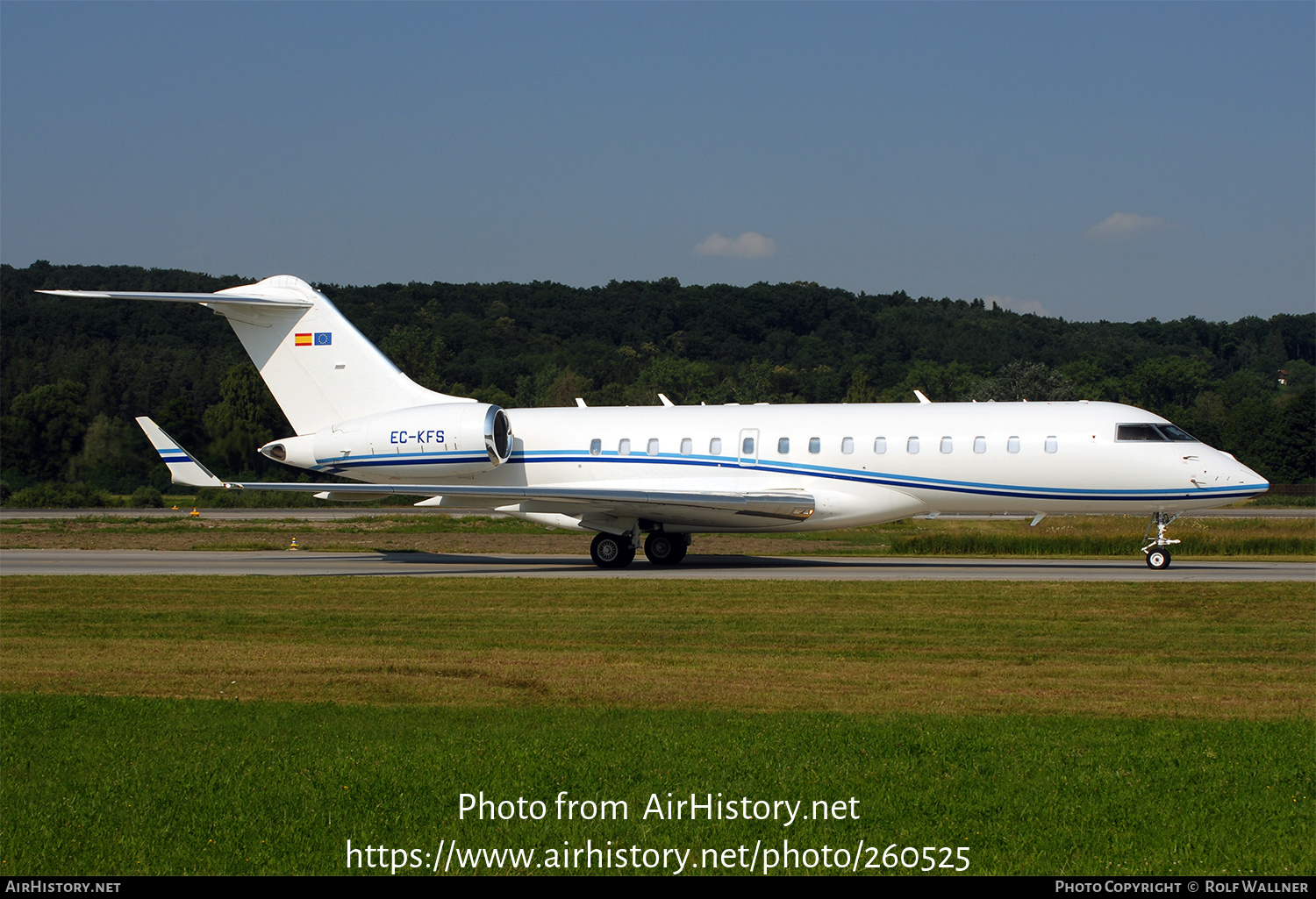 Aircraft Photo of EC-KFS | Bombardier Global Express XRS (BD-700-1A10) | AirHistory.net #260525