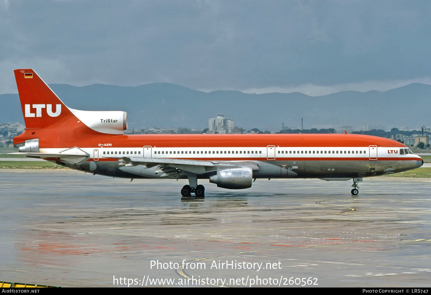 Aircraft Photo of D-AERI | Lockheed L-1011-385-1 TriStar 1 | LTU - Lufttransport-Unternehmen | AirHistory.net #260562