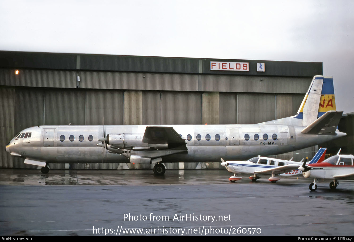 Aircraft Photo of PK-MVF | Vickers 953 Vanguard | Merpati Nusantara Airlines | AirHistory.net #260570