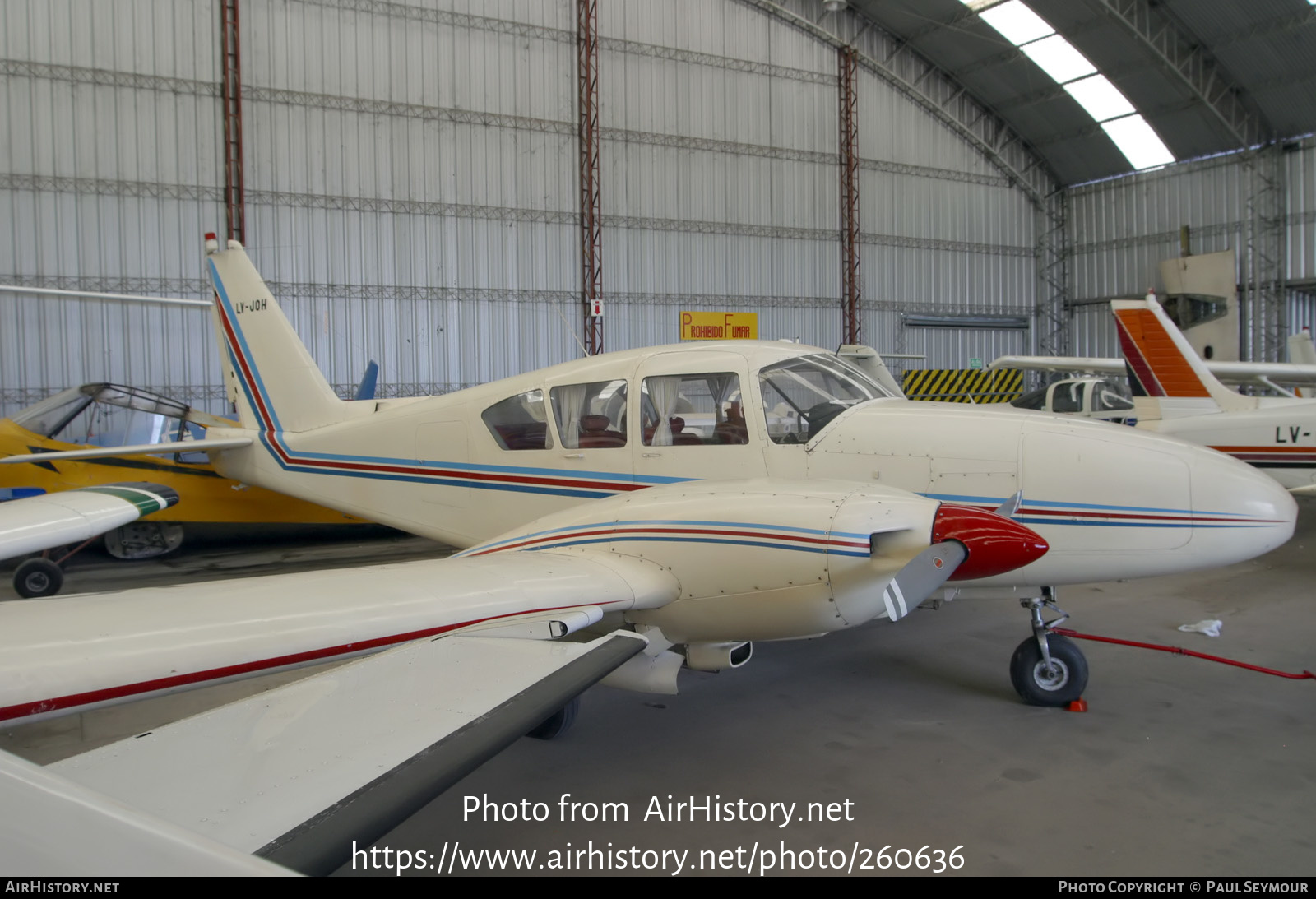 Aircraft Photo of LV-JOH | Piper PA-23-250 Aztec C | AirHistory.net #260636