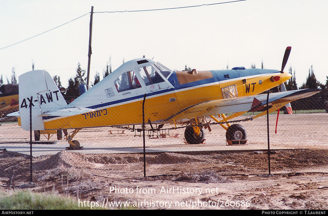 Aircraft Photo of 4X-AWT | Ayres S2R-T45 Turbo Thrush | Chim - Nir - Aviatior | AirHistory.net #260686