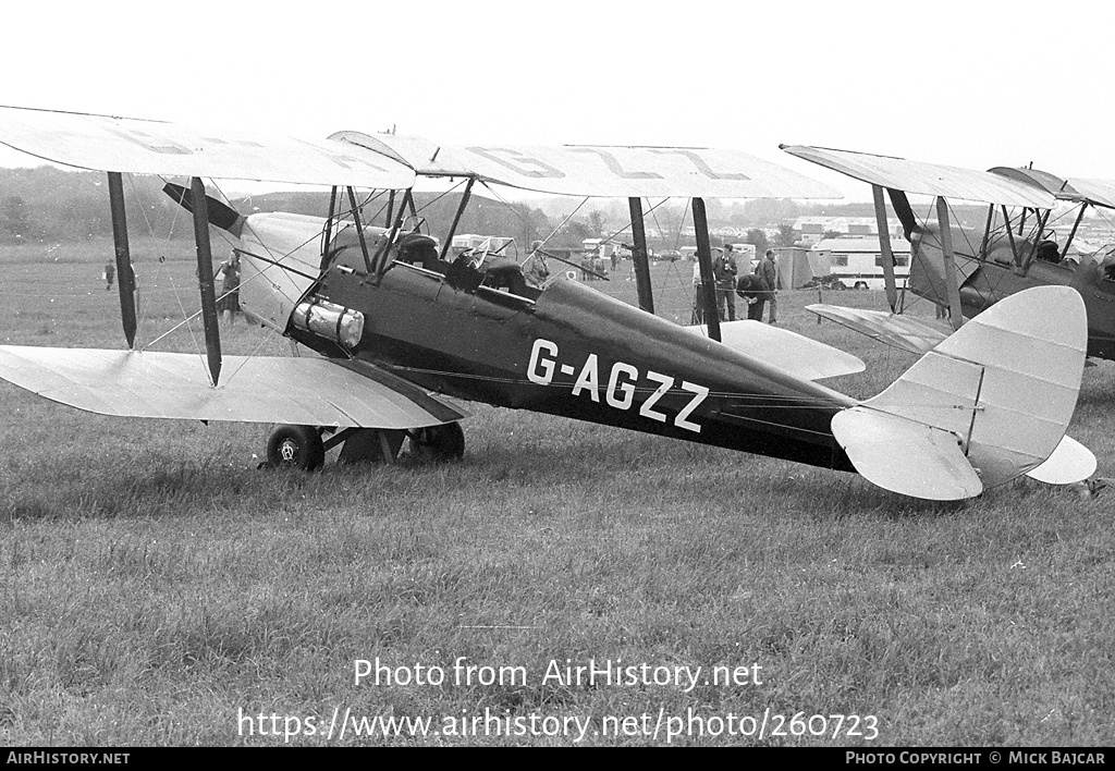 Aircraft Photo of G-AGZZ | De Havilland D.H. 82A Tiger Moth | AirHistory.net #260723