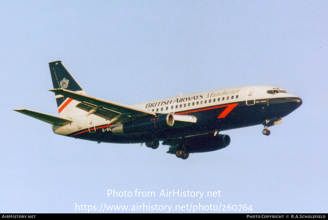 Aircraft Photo of G-BGDF | Boeing 737-236/Adv | British Airways Manchester | AirHistory.net #260764