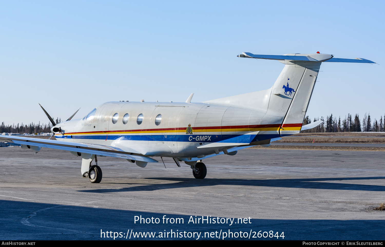 Aircraft Photo of C-GMPX | Pilatus PC-12NG (PC-12/47E) | Royal Canadian Mounted Police | AirHistory.net #260844