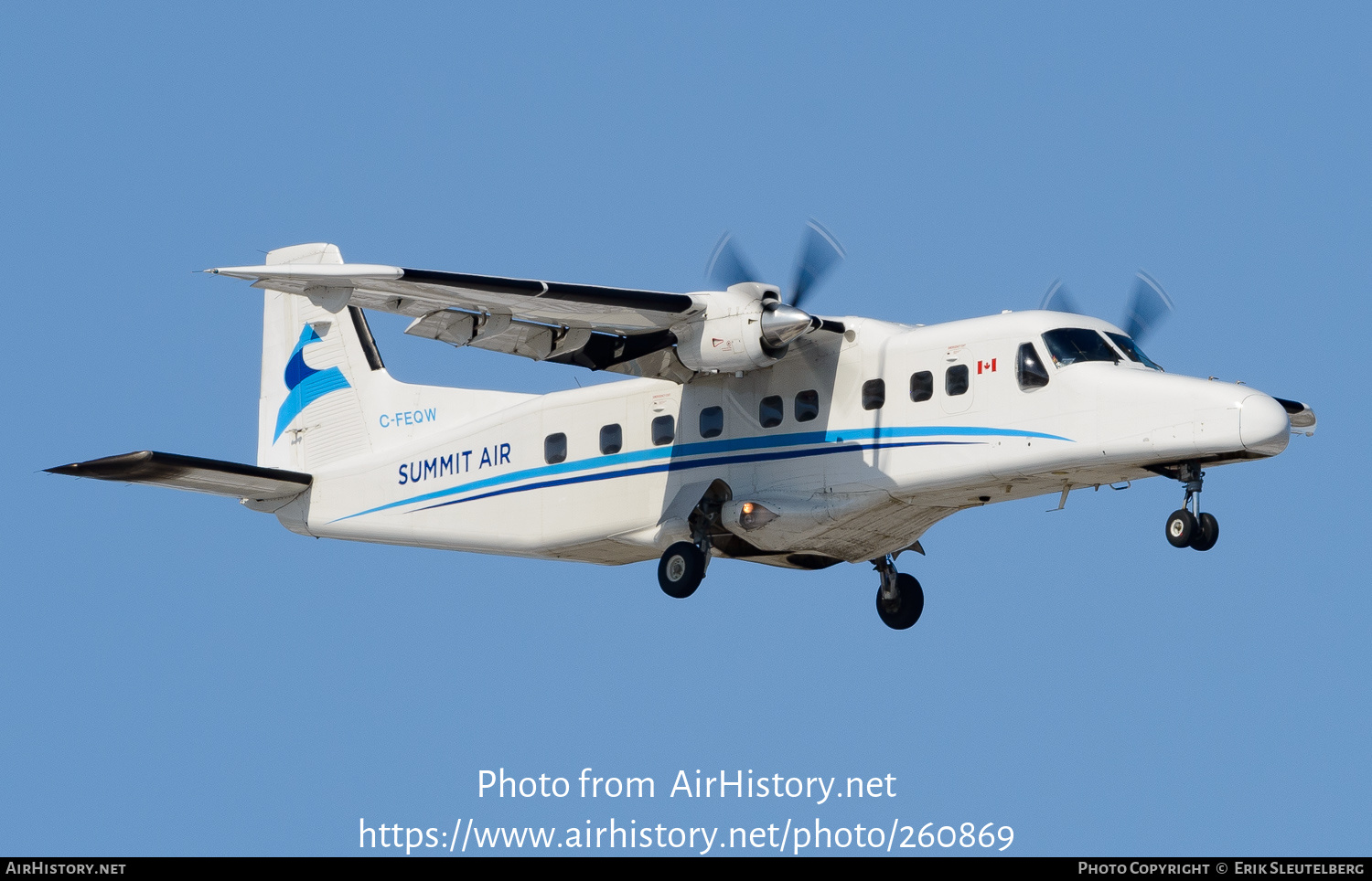 Aircraft Photo of C-FEQW | Dornier 228-202 | Summit Air | AirHistory.net #260869