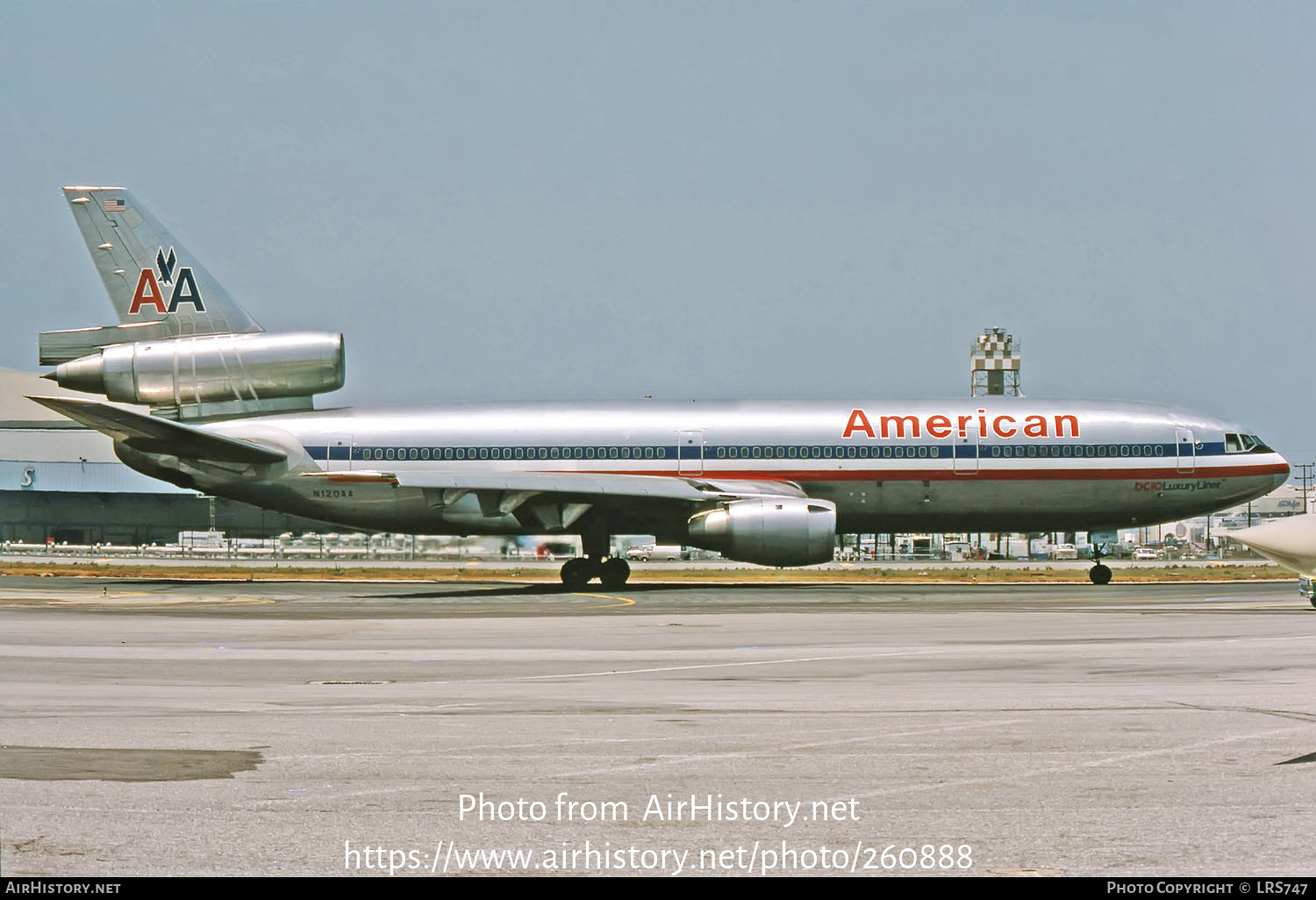 Aircraft Photo of N120AA | McDonnell Douglas DC-10-10 | American Airlines | AirHistory.net #260888