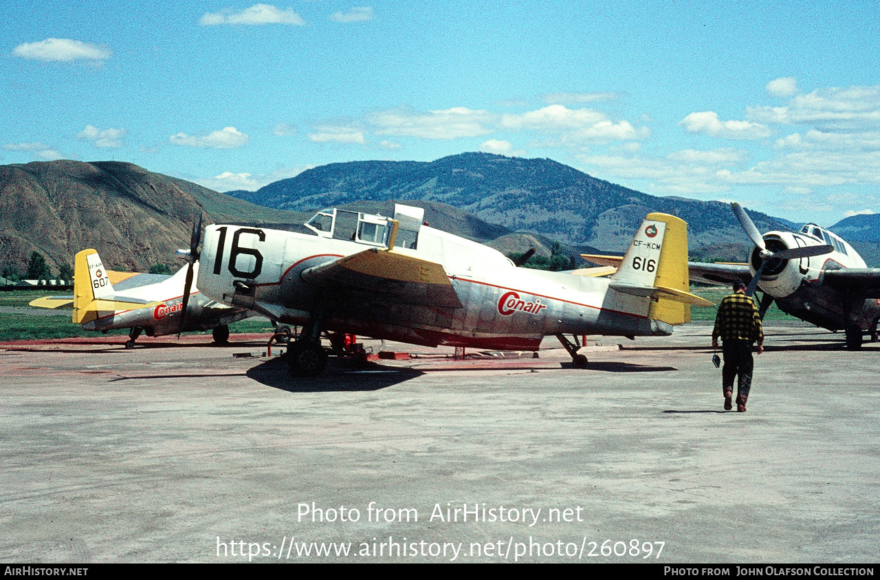 Aircraft Photo of CF-KCM | Grumman TBM-3/AT Avenger | Conair Aviation | AirHistory.net #260897