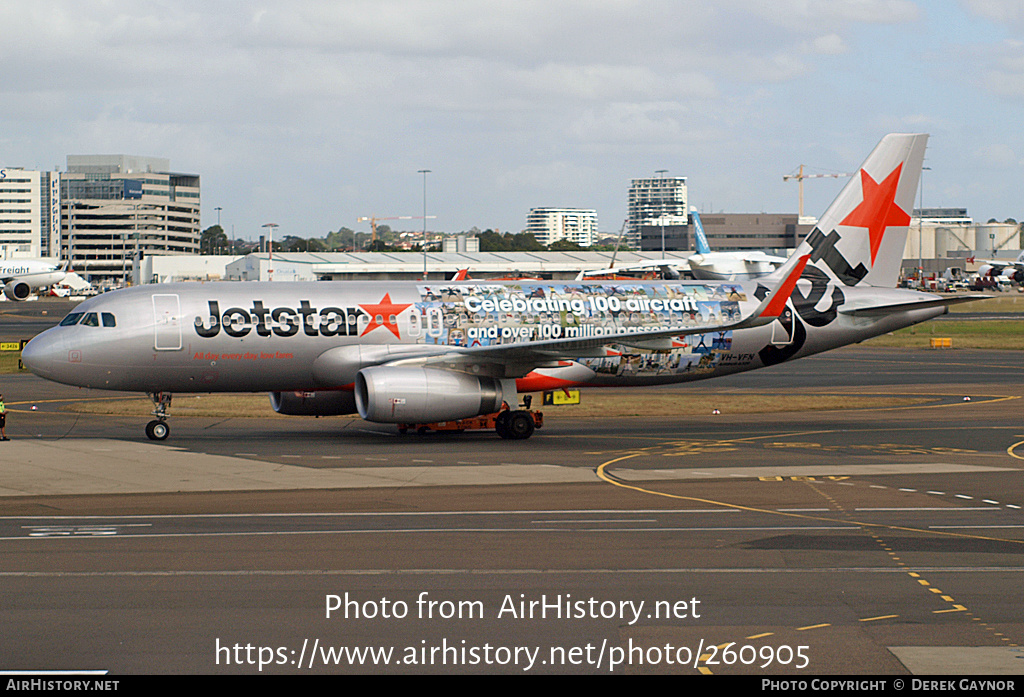 Aircraft Photo of VH-VFN | Airbus A320-232 | Jetstar Airways | AirHistory.net #260905