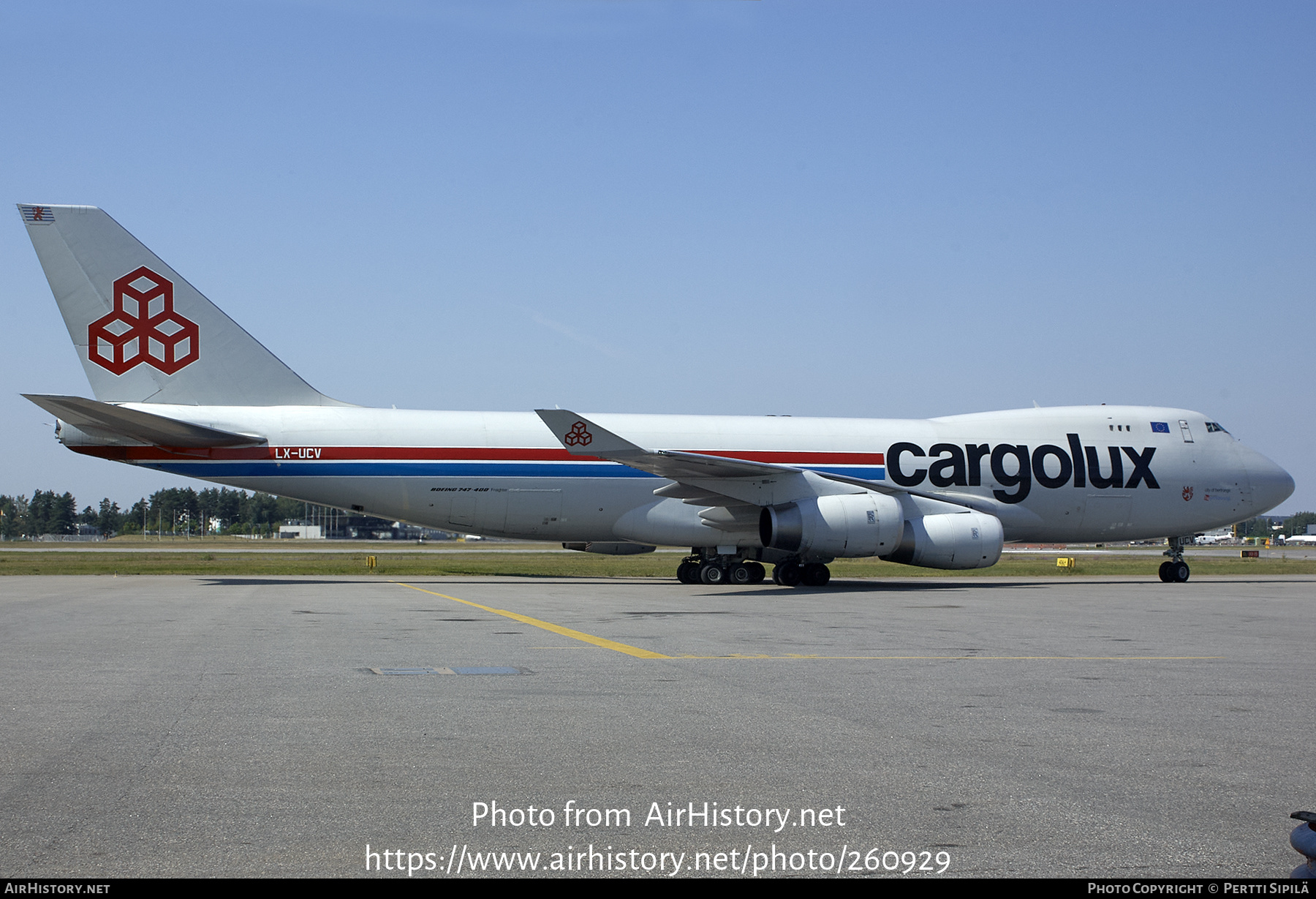 Aircraft Photo of LX-UCV | Boeing 747-4R7F/SCD | Cargolux | AirHistory.net #260929