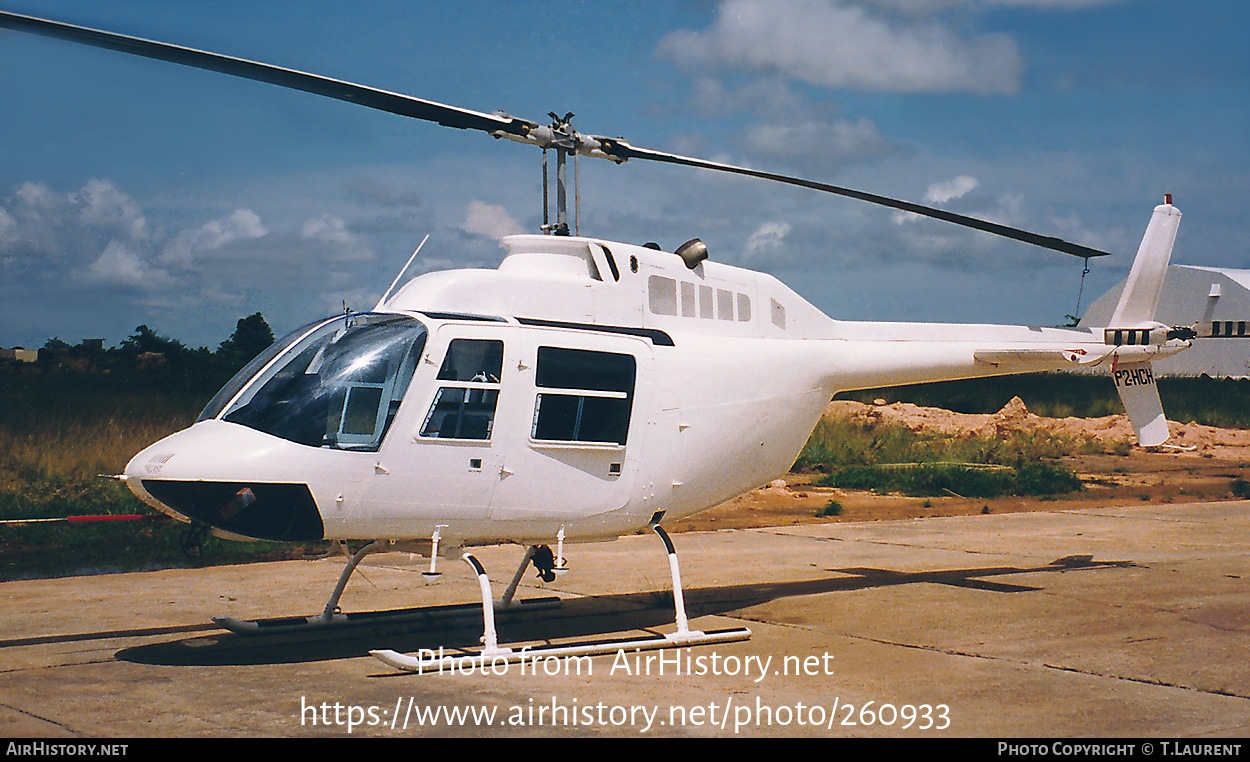 Aircraft Photo of P2-HCH | Bell 206B-3 JetRanger III | AirHistory.net #260933