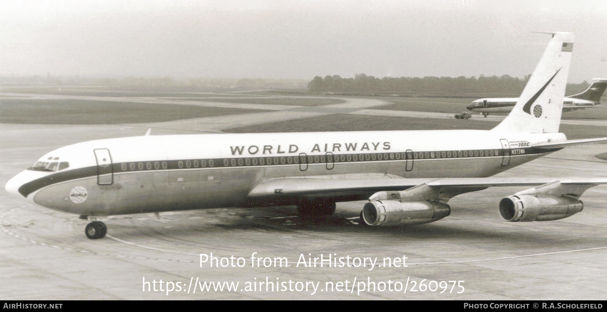 Aircraft Photo of N373WA | Boeing 707-373C | World Airways | AirHistory.net #260975