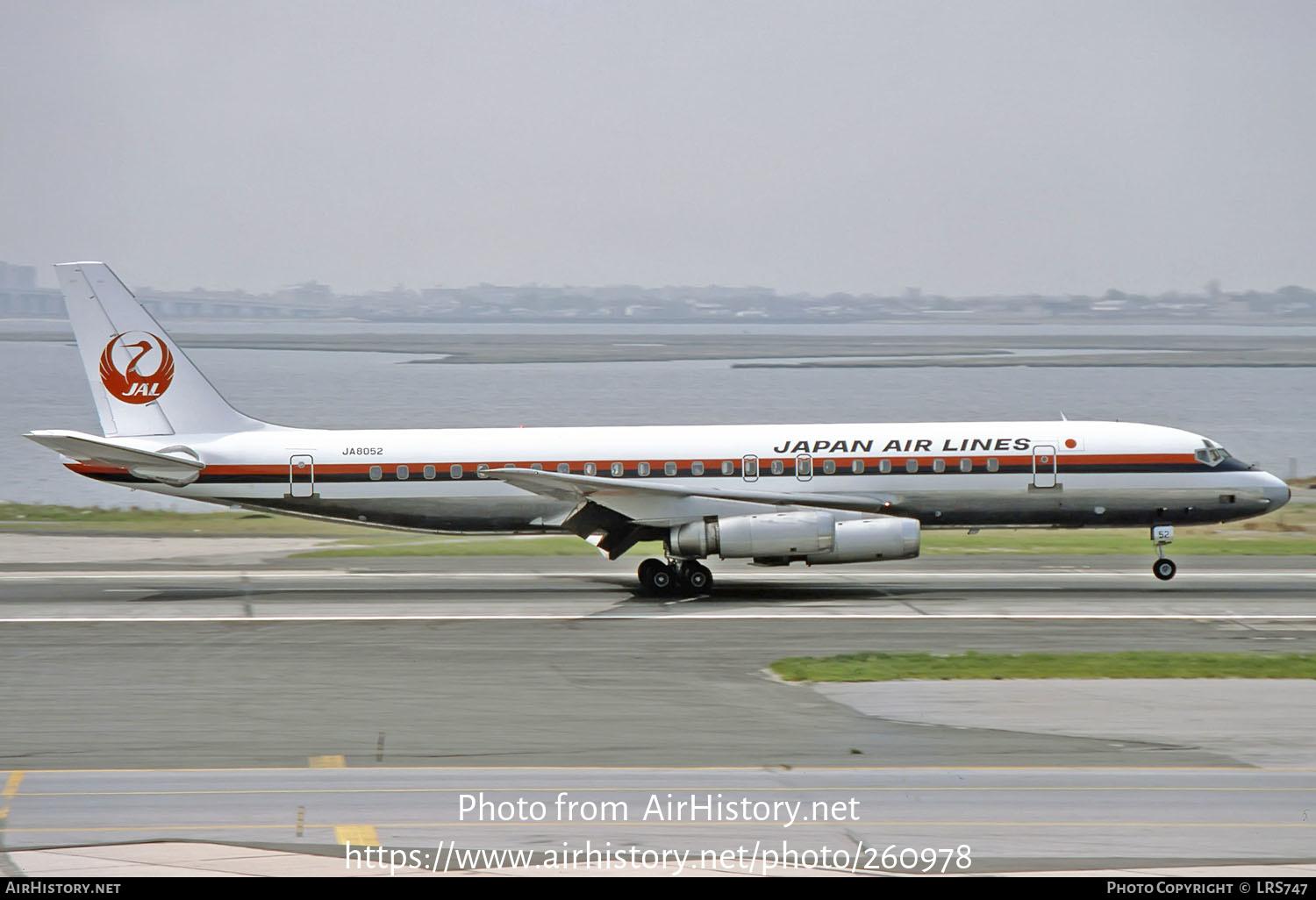 Aircraft Photo of JA8052 | McDonnell Douglas DC-8-62H | Japan Air Lines - JAL | AirHistory.net #260978