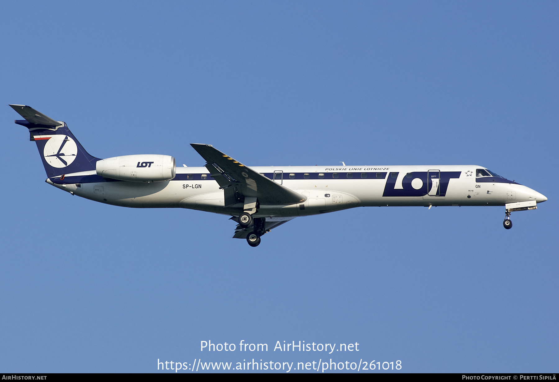 Aircraft Photo of SP-LGN | Embraer ERJ-145MP (EMB-145MP) | LOT Polish Airlines - Polskie Linie Lotnicze | AirHistory.net #261018