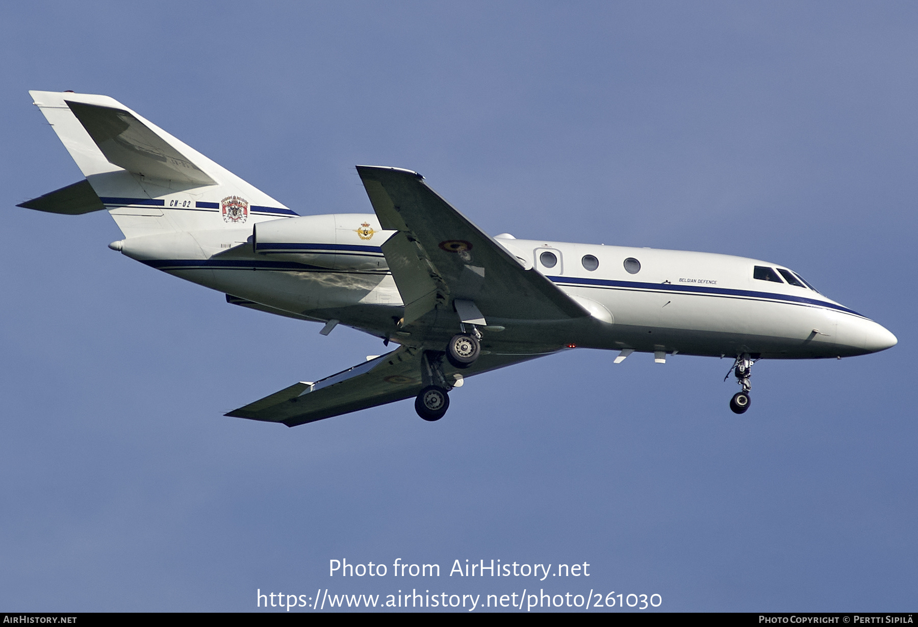 Aircraft Photo of CM-02 | Dassault Falcon 20E-5 | Belgium - Air Force | AirHistory.net #261030