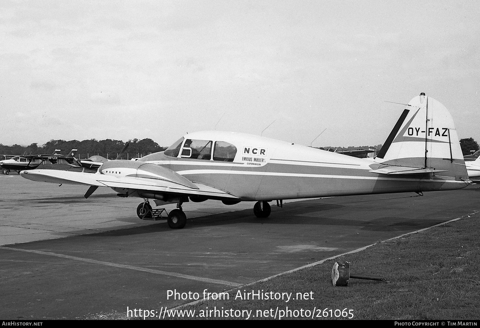 Aircraft Photo of OY-FAZ | Piper PA-23 Apache E | AirHistory.net #261065