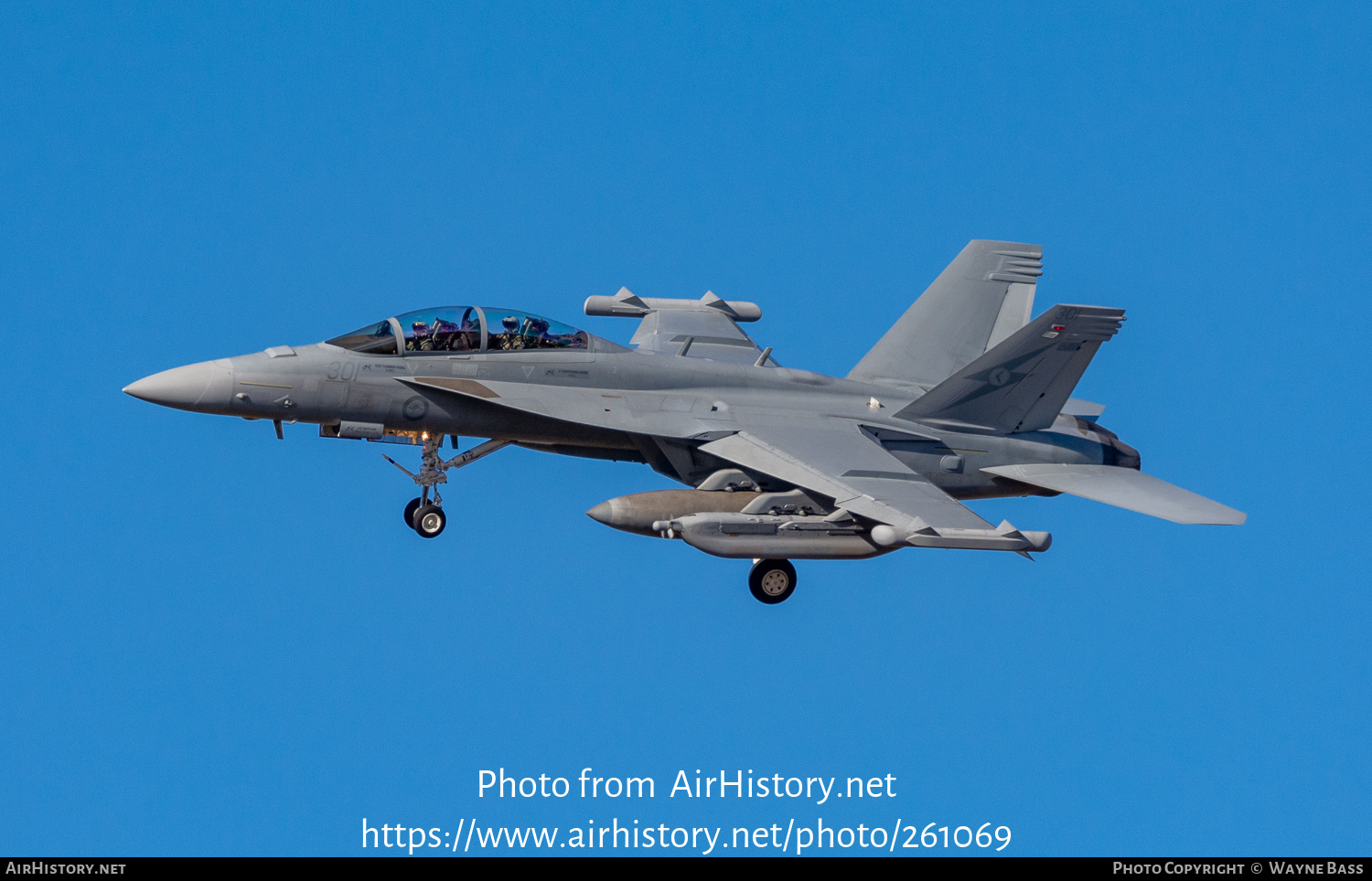 Aircraft Photo of A46-301 / 169148 | Boeing EA-18G Growler | Australia - Air Force | AirHistory.net #261069