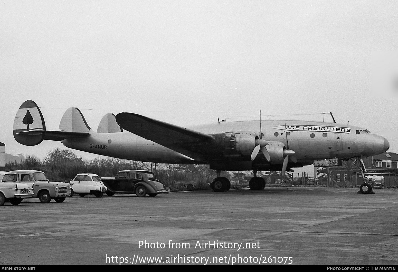 Aircraft Photo of G-ANUR | Lockheed L-749A(F) Constellation | ACE Freighters | AirHistory.net #261075