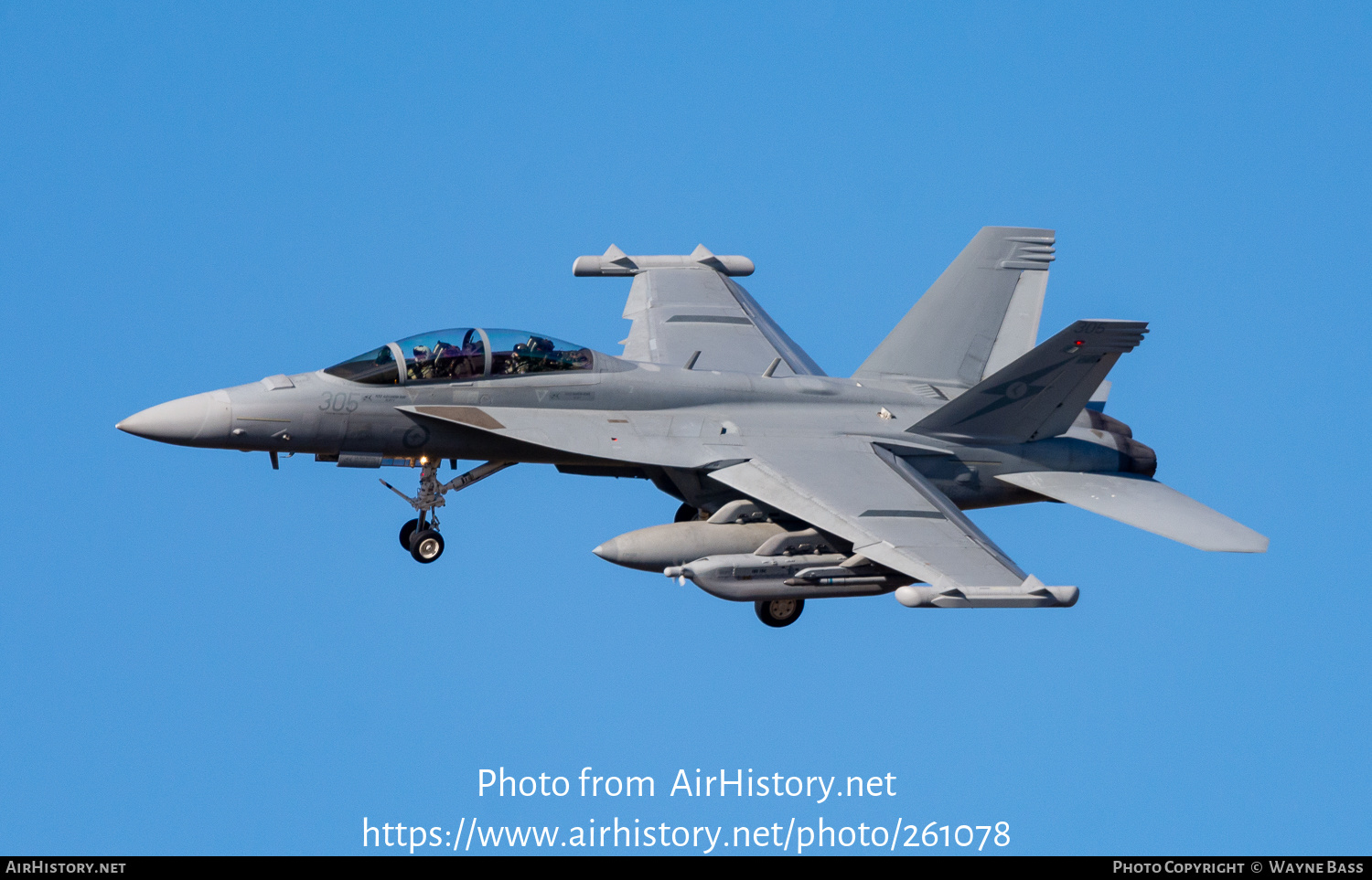 Aircraft Photo of A46-305 / 169152 | Boeing EA-18G Growler | Australia - Air Force | AirHistory.net #261078