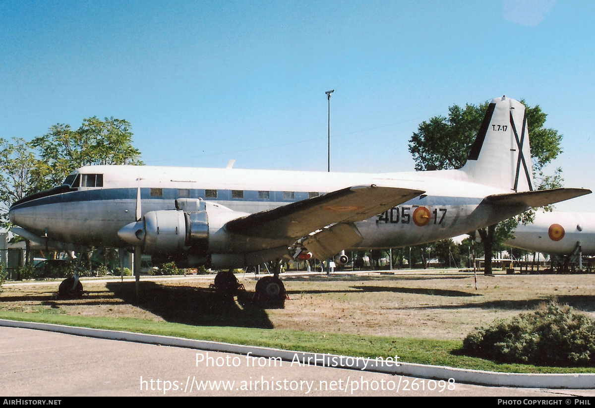 Aircraft Photo of T7-17 | CASA C207C Azor | Spain - Air Force | AirHistory.net #261098