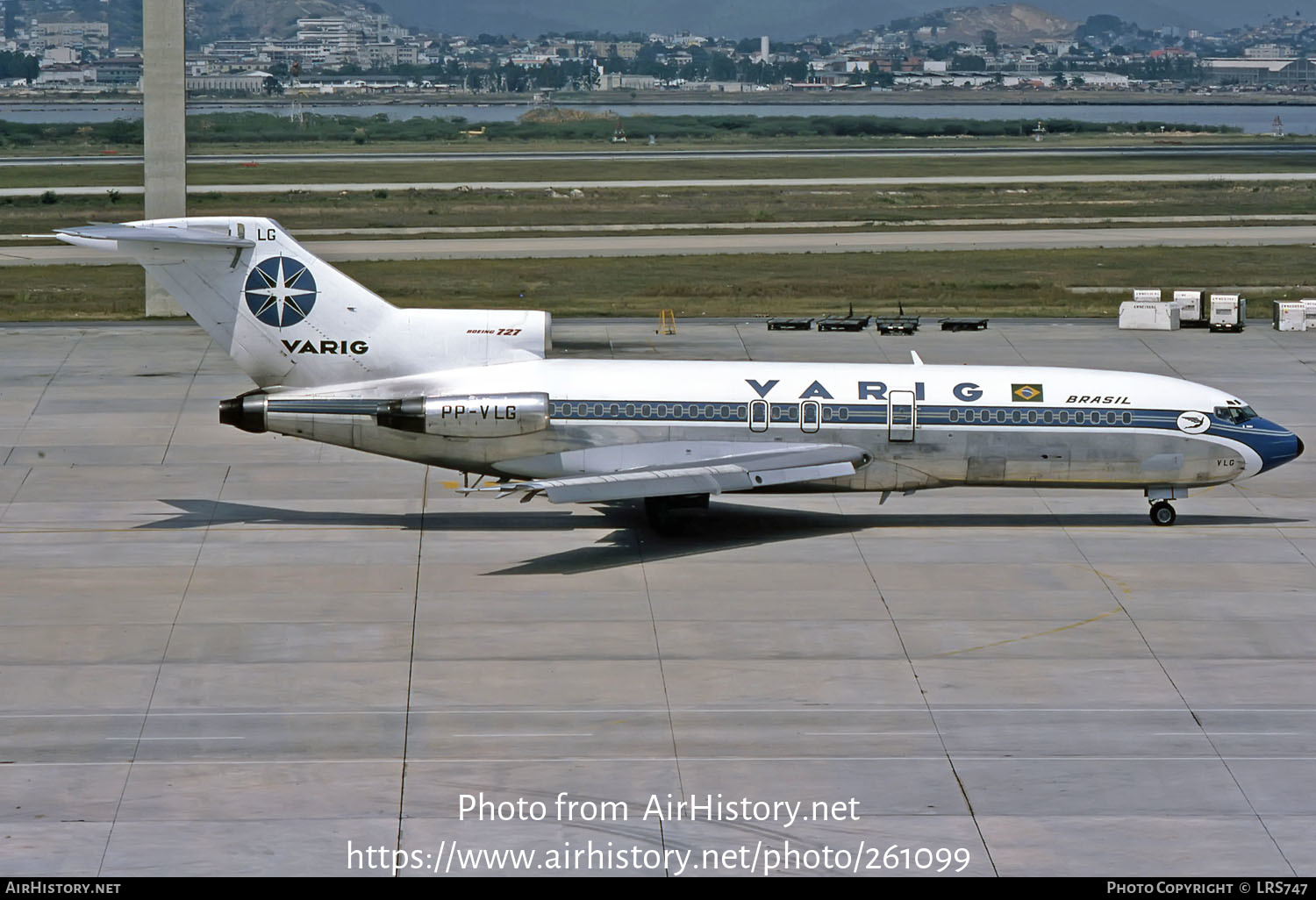 Aircraft Photo of PP-VLG | Boeing 727-41 | Varig | AirHistory.net #261099