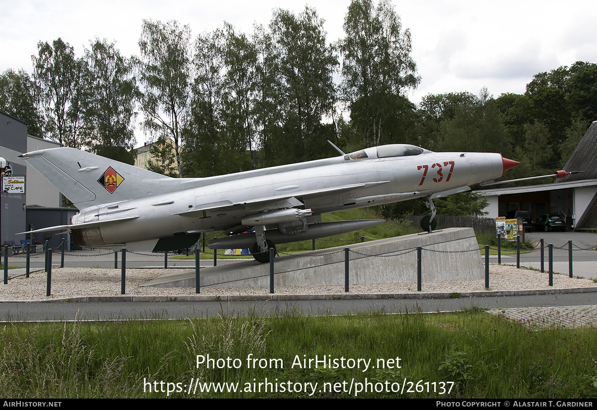 Aircraft Photo of 737 | Mikoyan-Gurevich MiG-21F-13 | East Germany - Air Force | AirHistory.net #261137