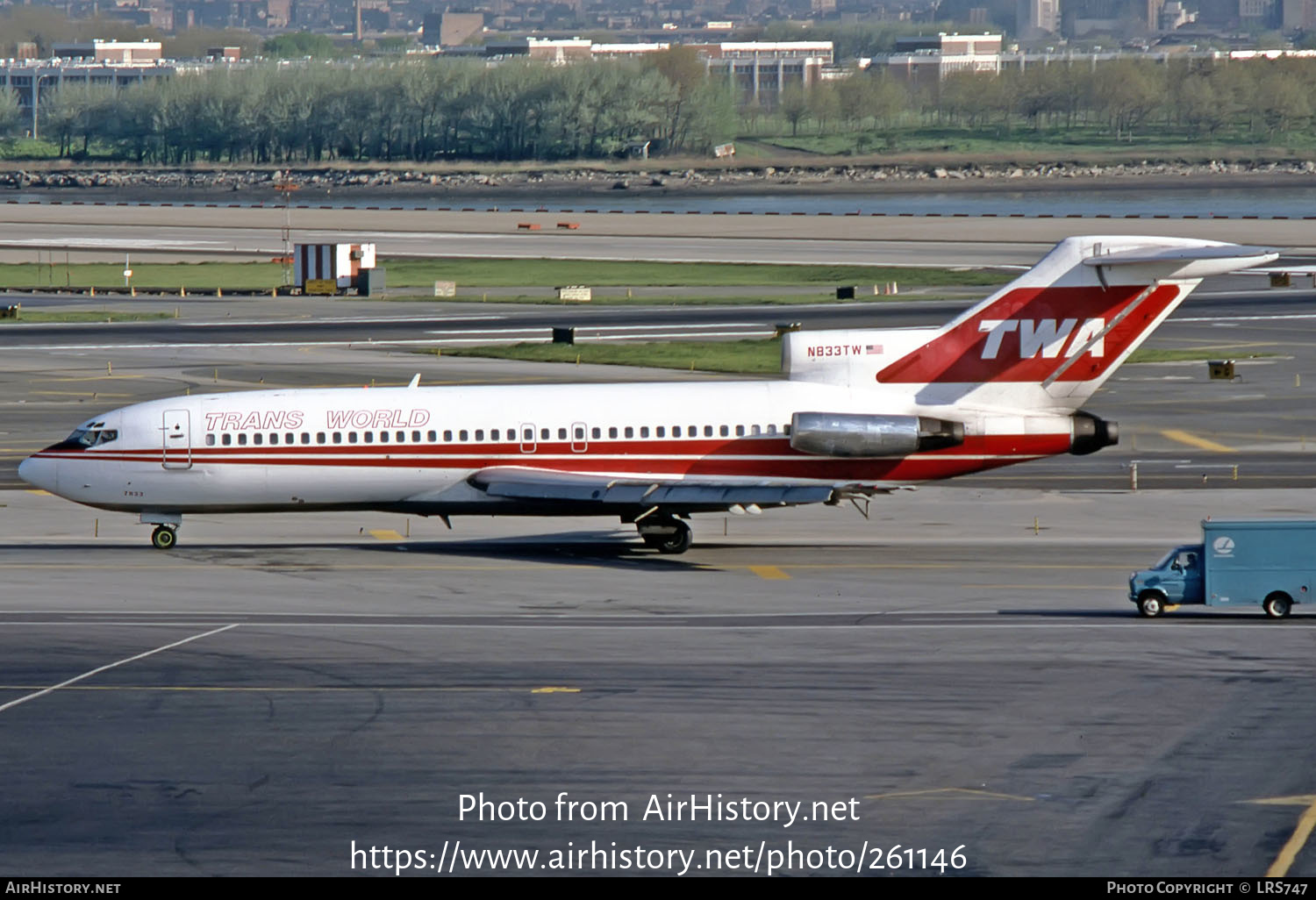 Aircraft Photo of N833TW | Boeing 727-31 | Trans World Airlines - TWA | AirHistory.net #261146