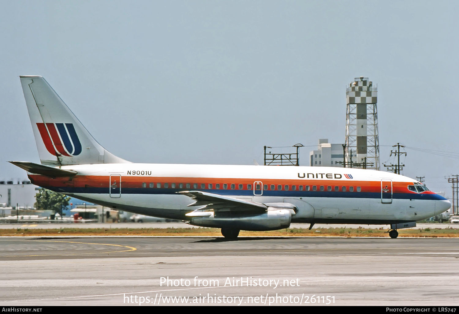 Aircraft Photo of N9001U | Boeing 737-222 | United Airlines | AirHistory.net #261151