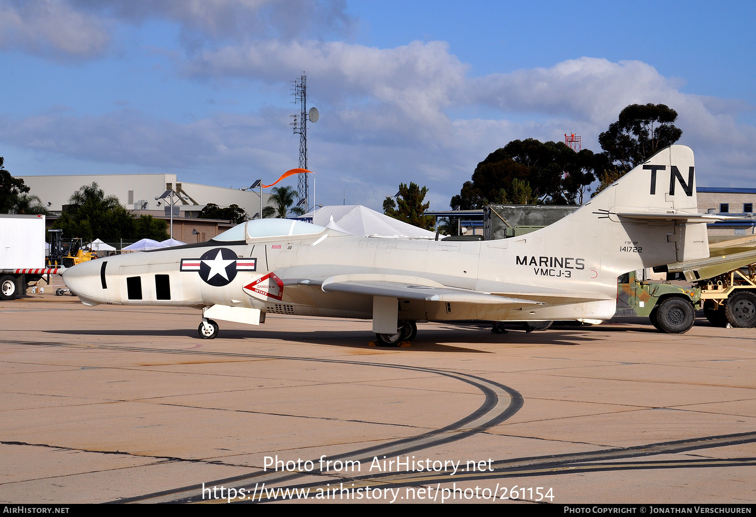 Aircraft Photo of 141722 | Grumman RF-9J Cougar | USA - Marines | AirHistory.net #261154