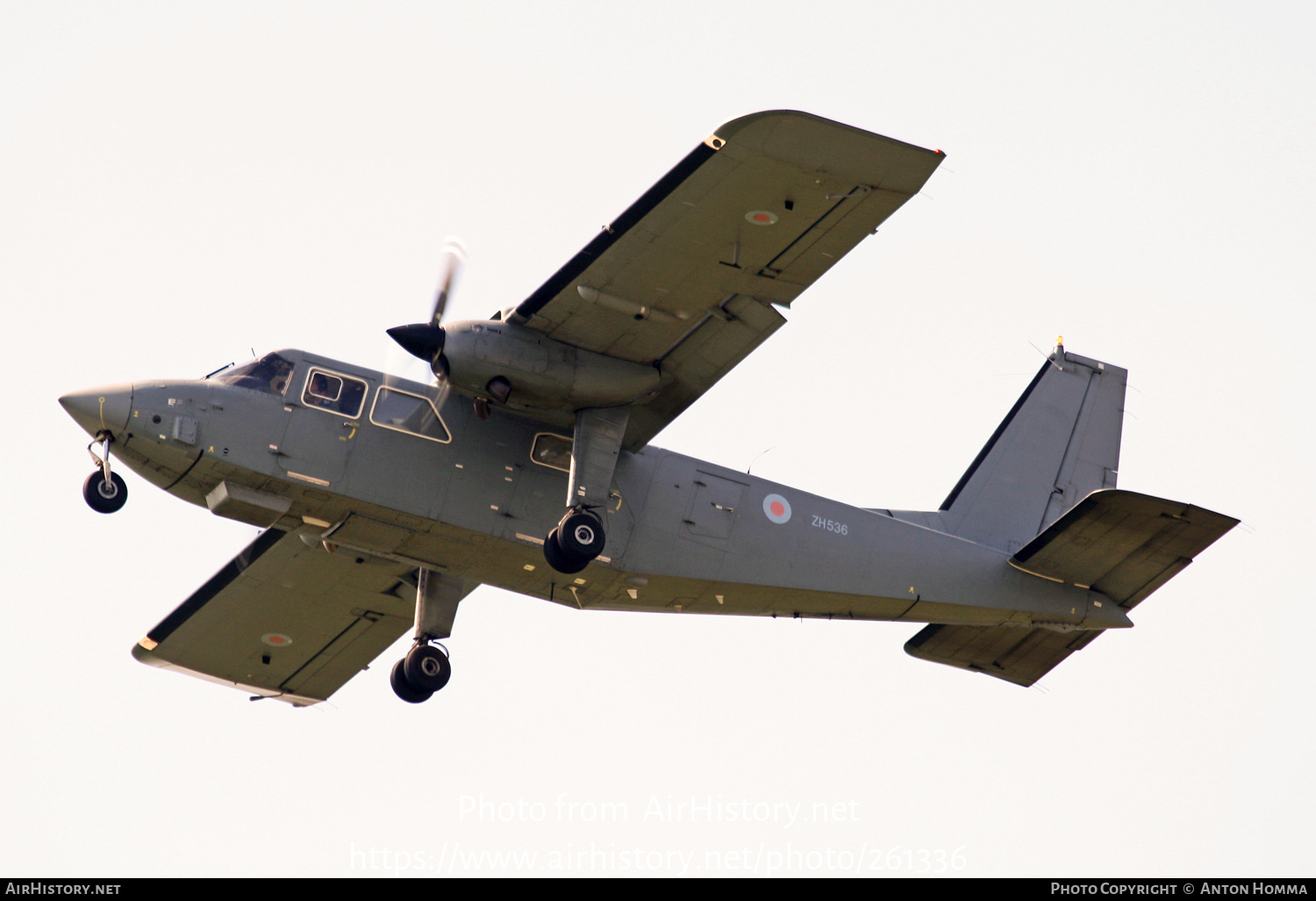 Aircraft Photo of ZH536 | Britten-Norman BN-2T Islander CC2 | UK - Air Force | AirHistory.net #261336