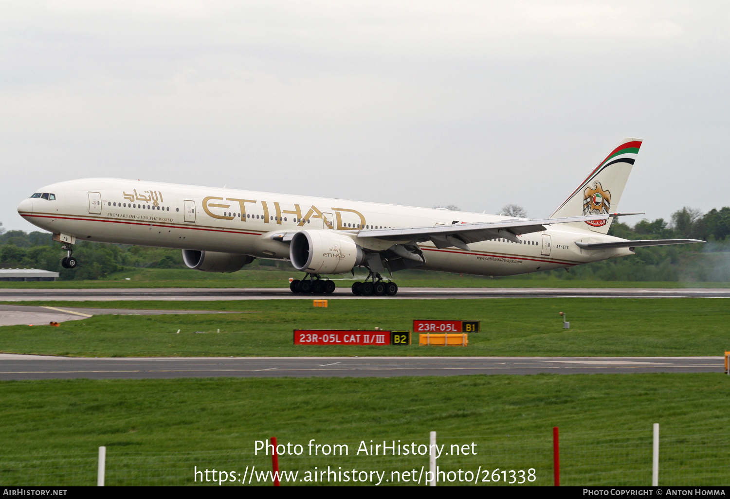 Aircraft Photo of A6-ETE | Boeing 777-3FX/ER | Etihad Airways | AirHistory.net #261338