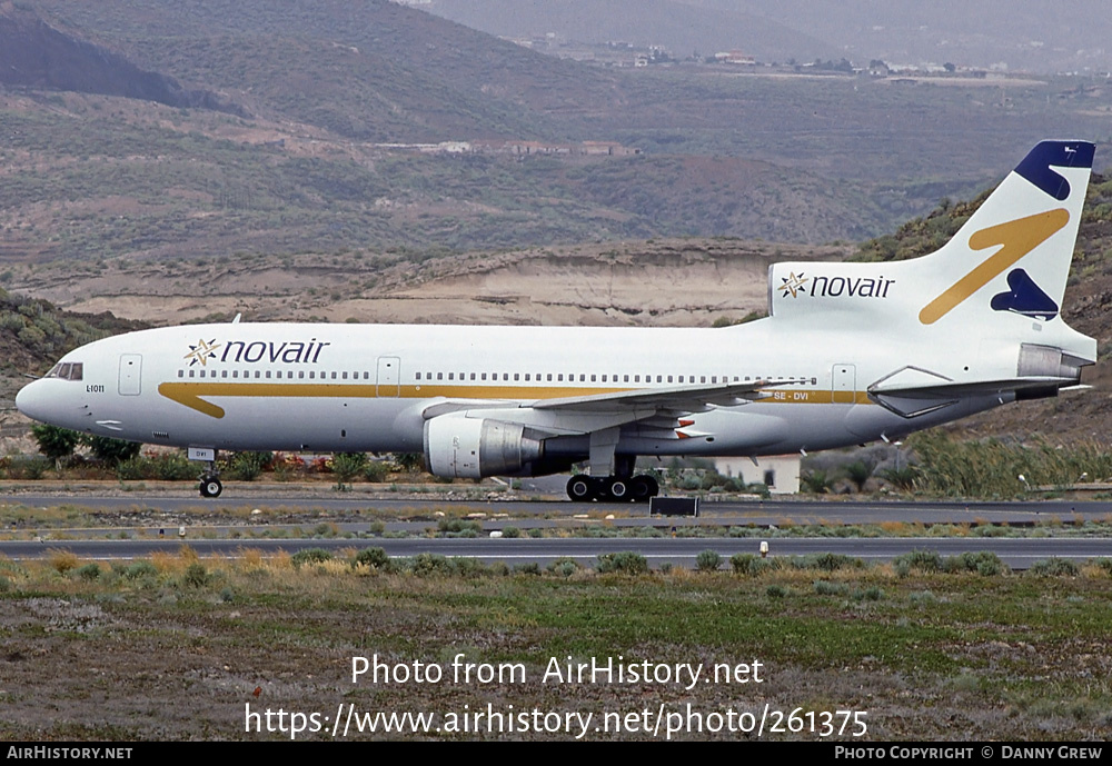 Aircraft Photo of SE-DVI | Lockheed L-1011-385-3 TriStar 500 | Novair | AirHistory.net #261375