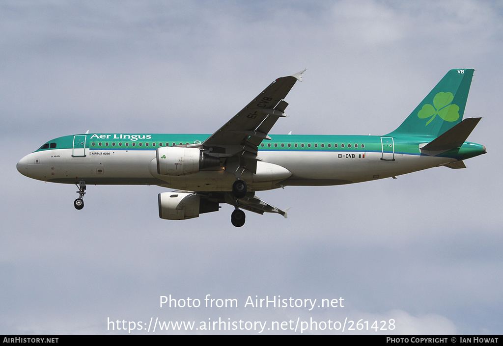 Aircraft Photo of EI-CVB | Airbus A320-214 | Aer Lingus | AirHistory.net #261428