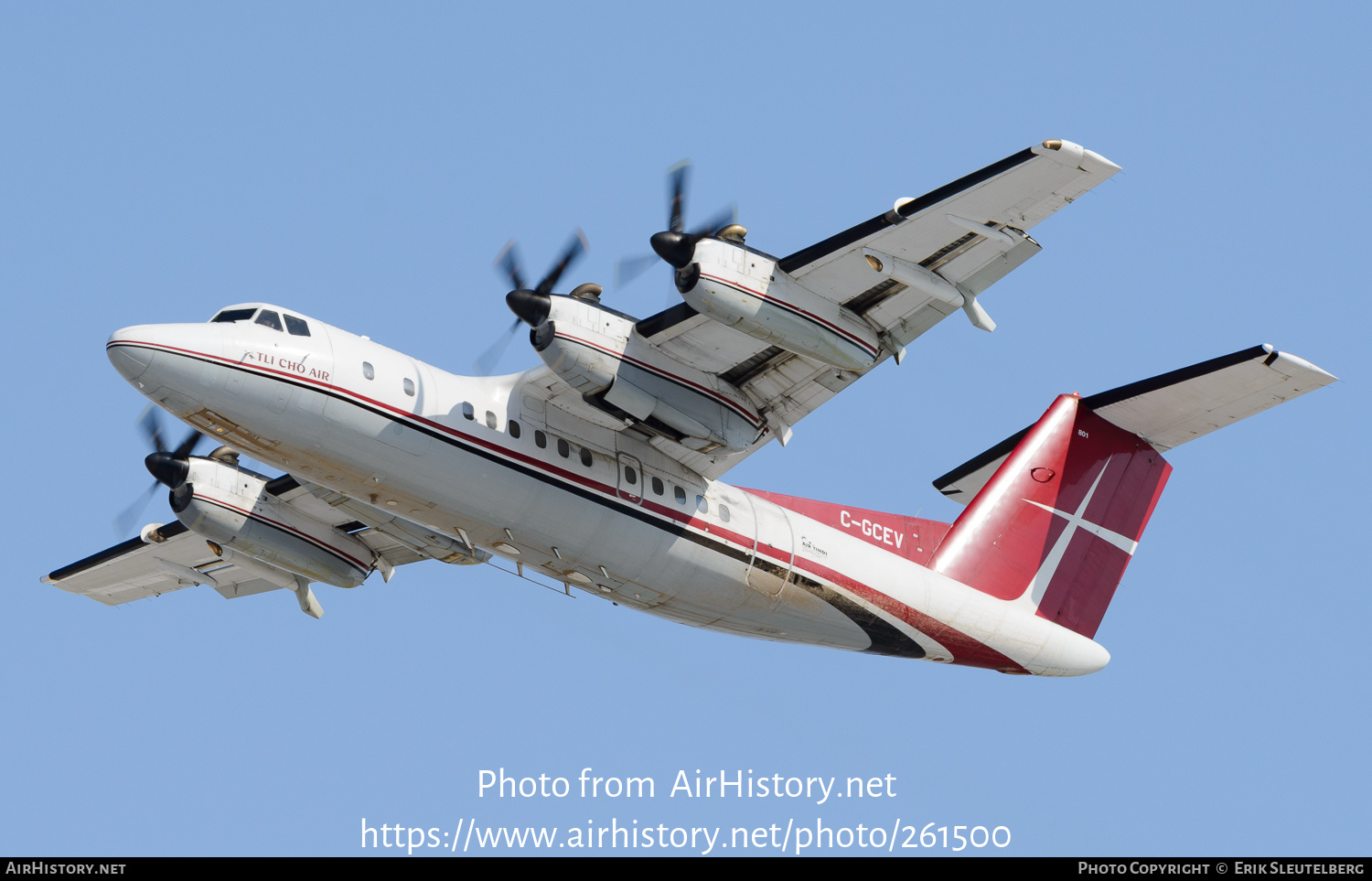 Aircraft Photo of C-GCEV | De Havilland Canada DHC-7-103 Dash 7 | Tli Cho Air | AirHistory.net #261500