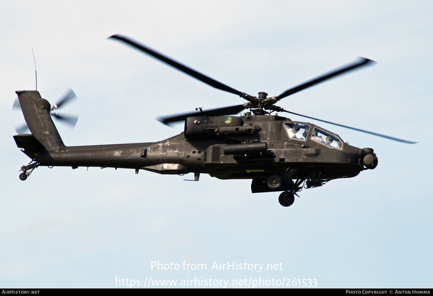 Aircraft Photo of Q-13 | Boeing AH-64D Apache | Netherlands - Air Force | AirHistory.net #261533