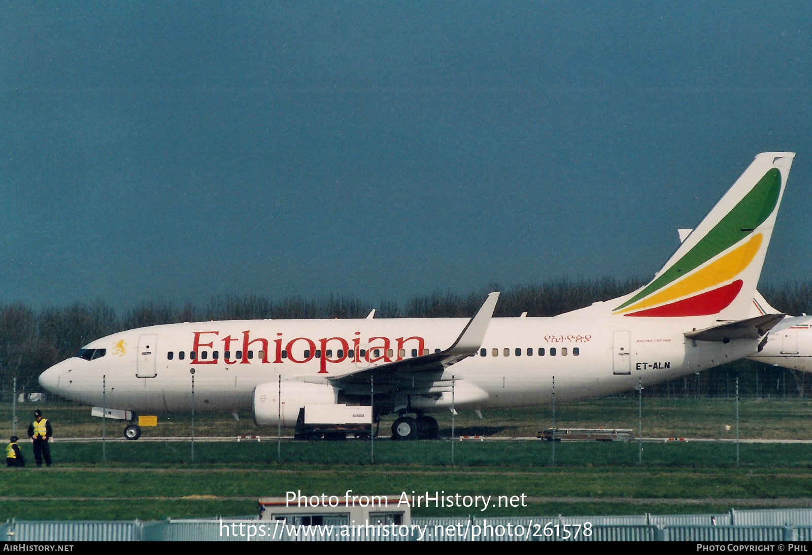 Aircraft Photo of ET-ALN | Boeing 737-760 | Ethiopian Airlines | AirHistory.net #261578