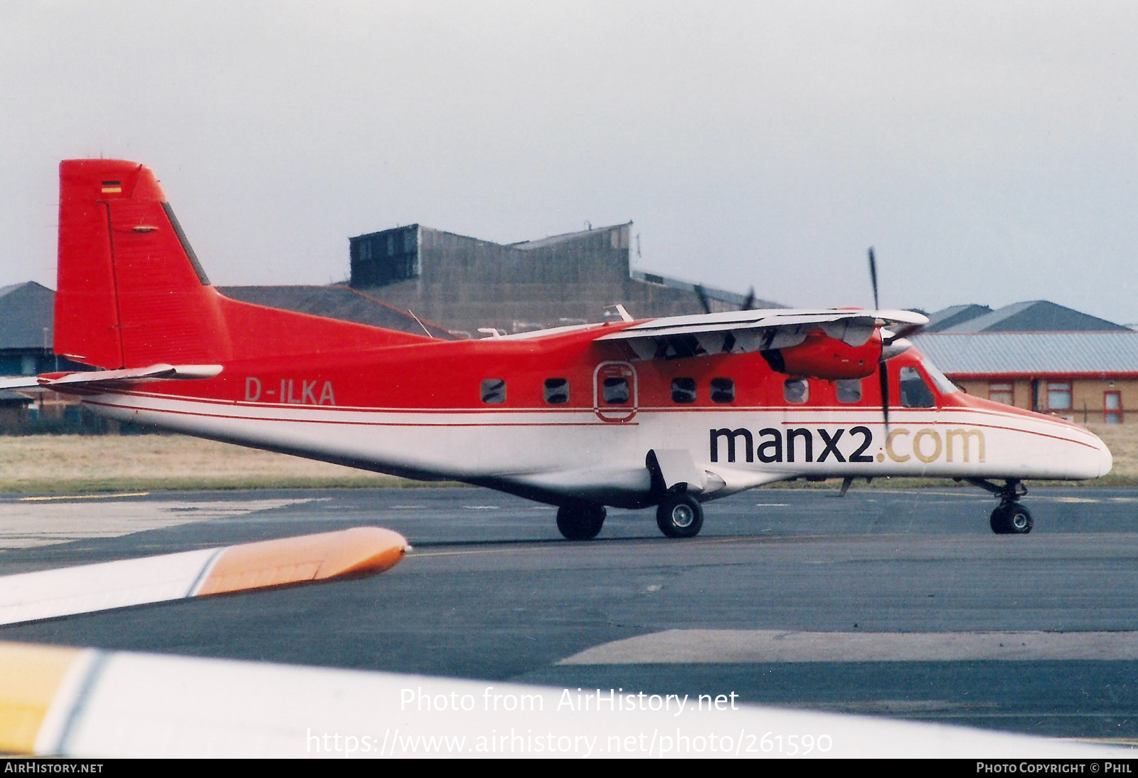 Aircraft Photo of D-ILKA | Dornier 228-100 | Manx2 Airlines | AirHistory.net #261590