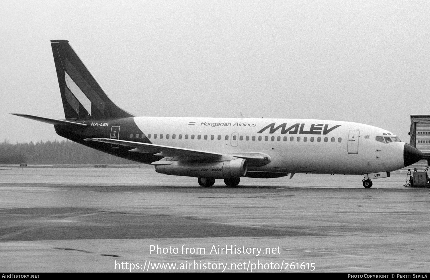 Aircraft Photo of HA-LEK | Boeing 737-2K9/Adv | Malév - Hungarian Airlines | AirHistory.net #261615