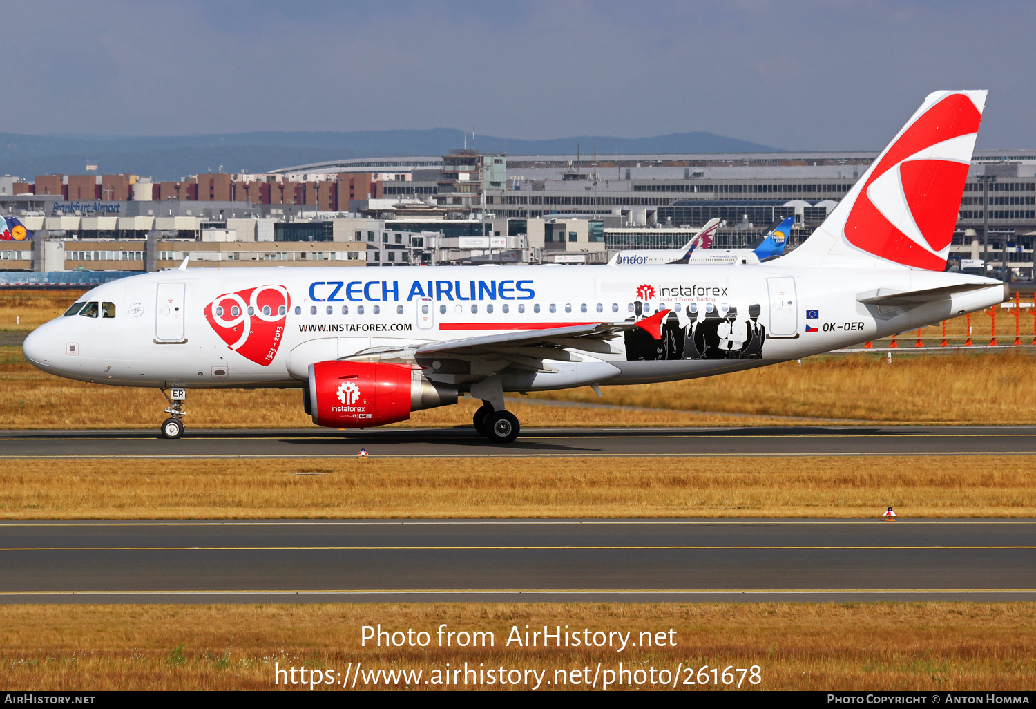 Aircraft Photo of OK-OER | Airbus A319-112 | ČSA - Czech Airlines | AirHistory.net #261678