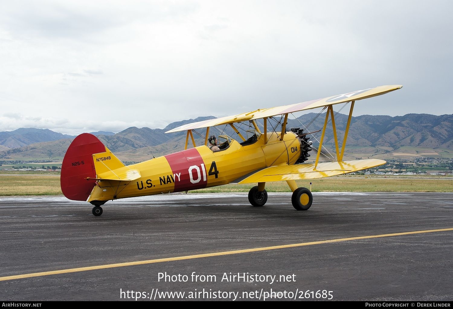 Aircraft Photo of N75848 | Boeing E75 Kaydet | USA - Navy | AirHistory.net #261685