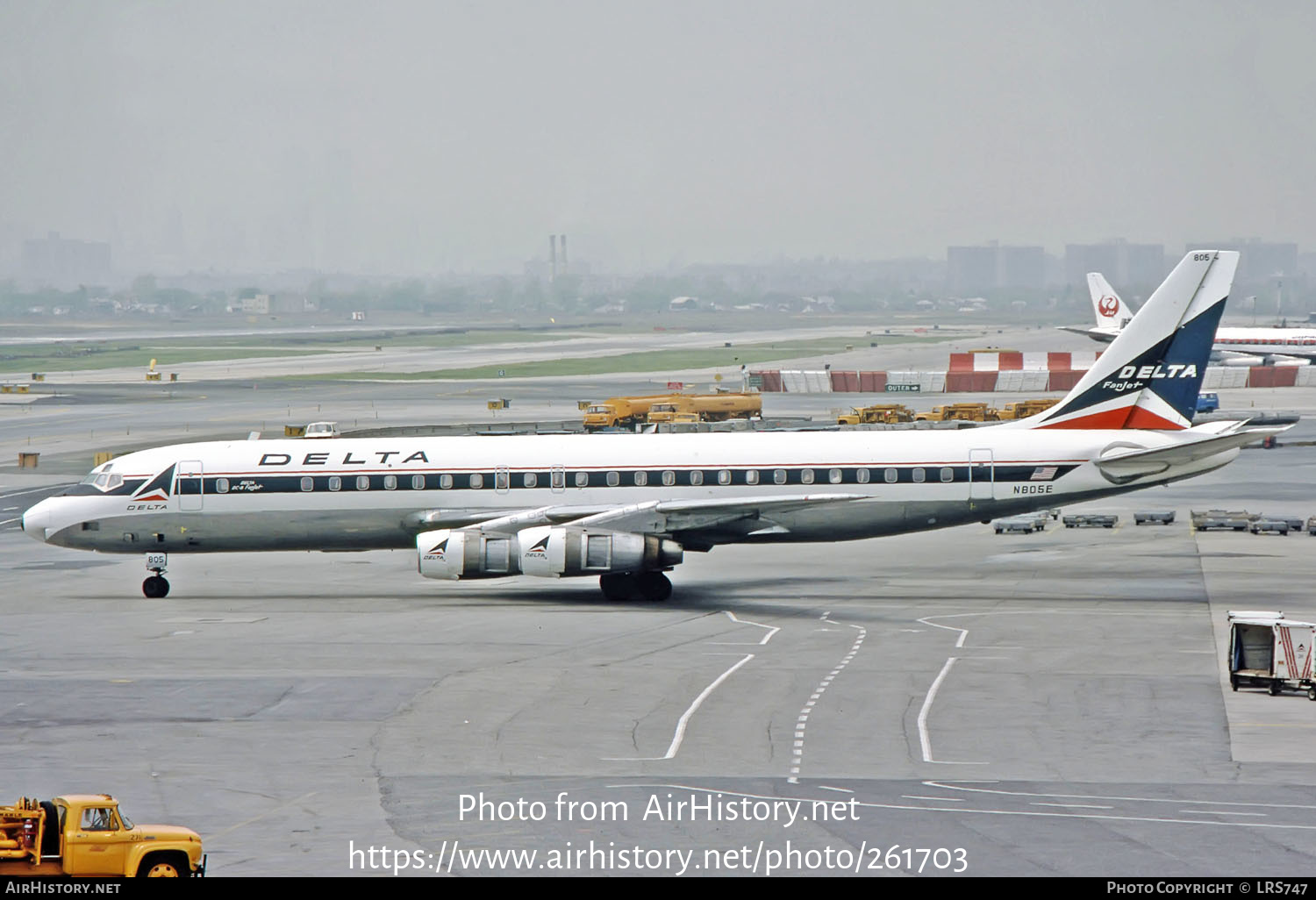 Aircraft Photo of N805E | Douglas DC-8-51 | Delta Air Lines | AirHistory.net #261703