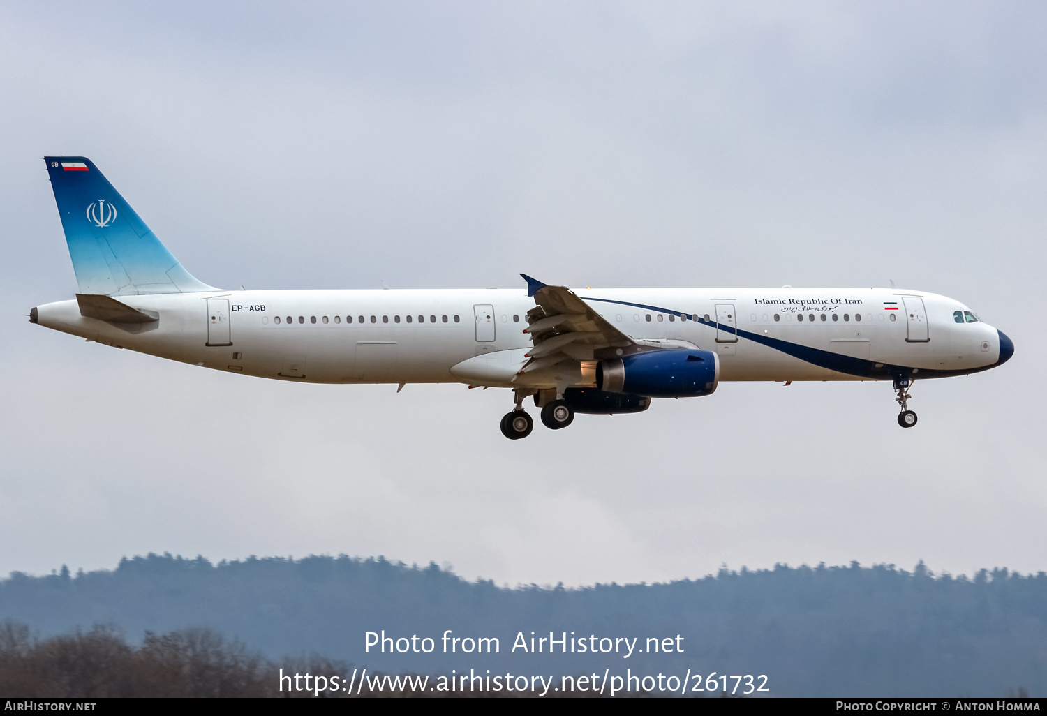 Aircraft Photo of EP-AGB | Airbus A321-231 | Islamic Republic of Iran | AirHistory.net #261732