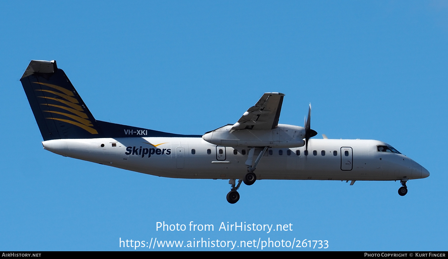 Aircraft Photo of VH-XKI | Bombardier DHC-8-315Q Dash 8 | Skippers Aviation | AirHistory.net #261733