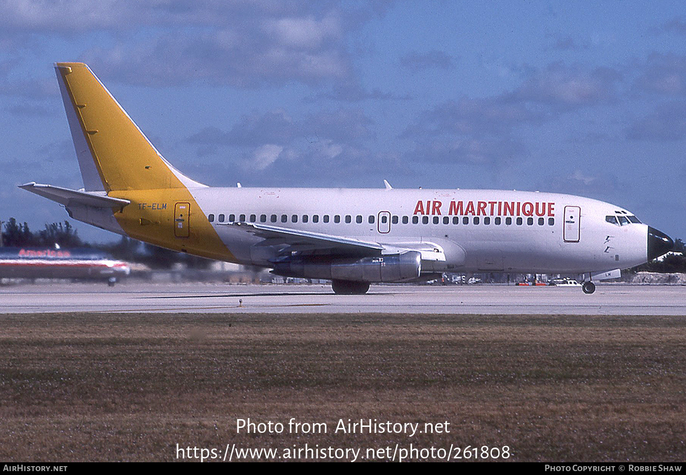 Aircraft Photo of TF-ELM | Boeing 737-2M8/Adv | Air Martinique | AirHistory.net #261808